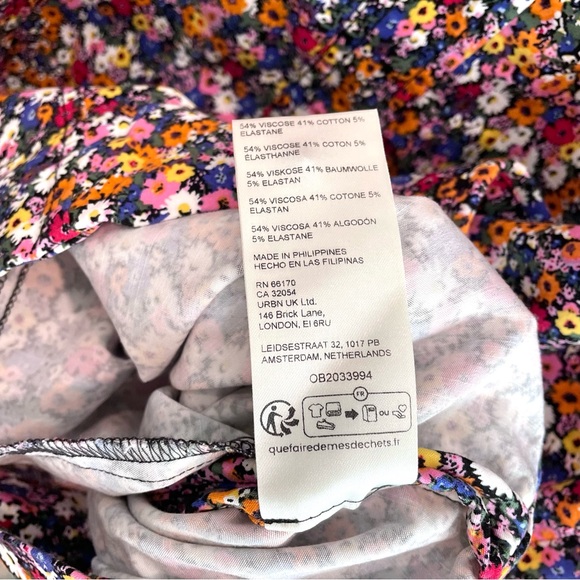 Anthropologie by Maeve The Amelia Floral Collared Mini Dress - Picture 11 of 14